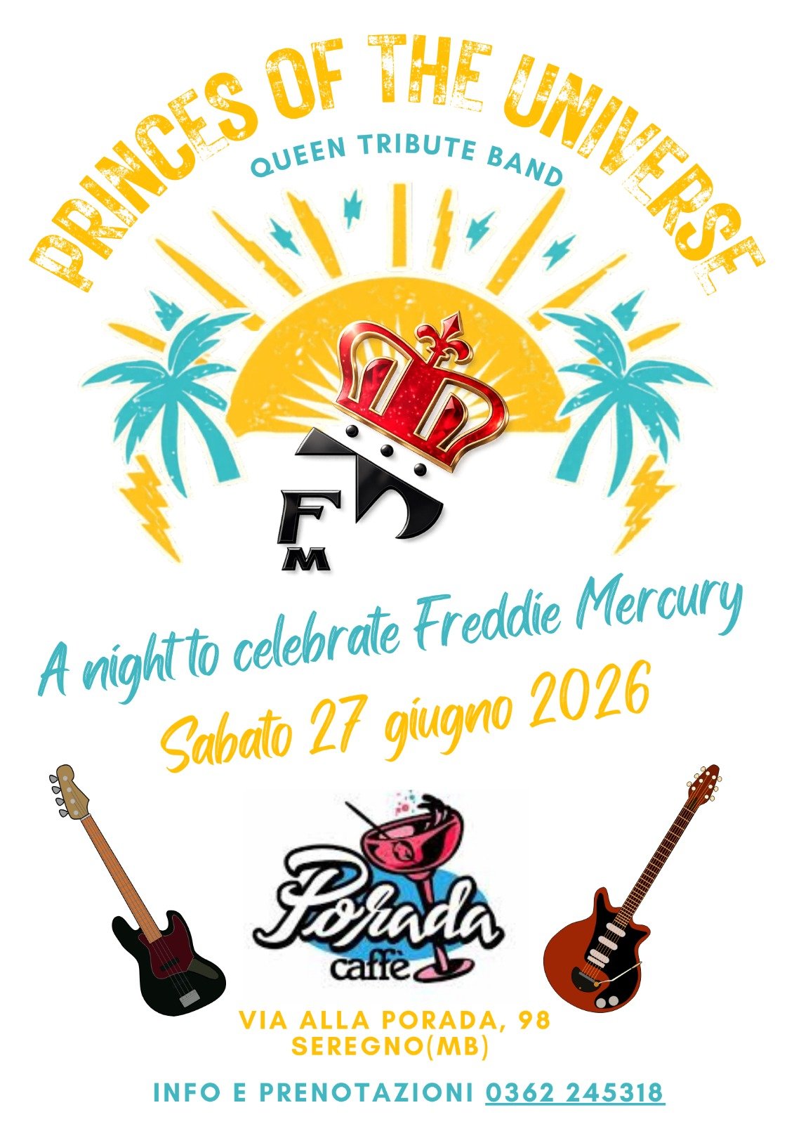 Evento Princes of the universe live!