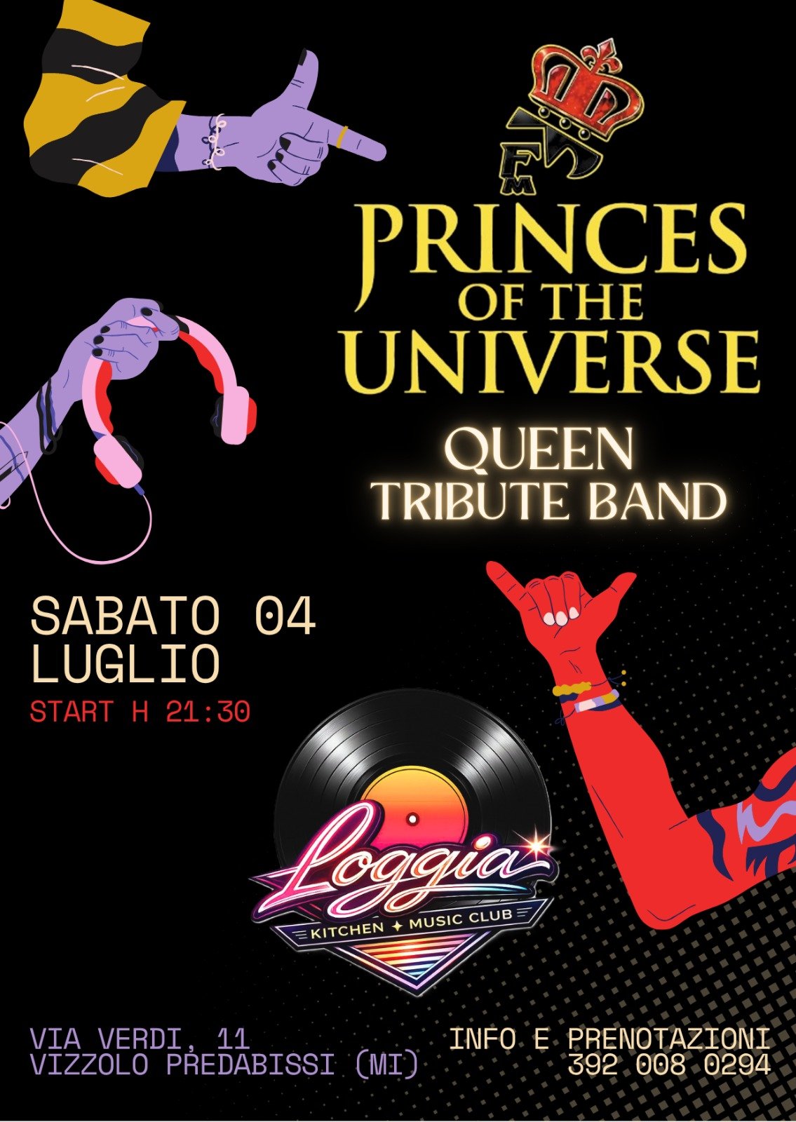 Evento Queen Tribute night