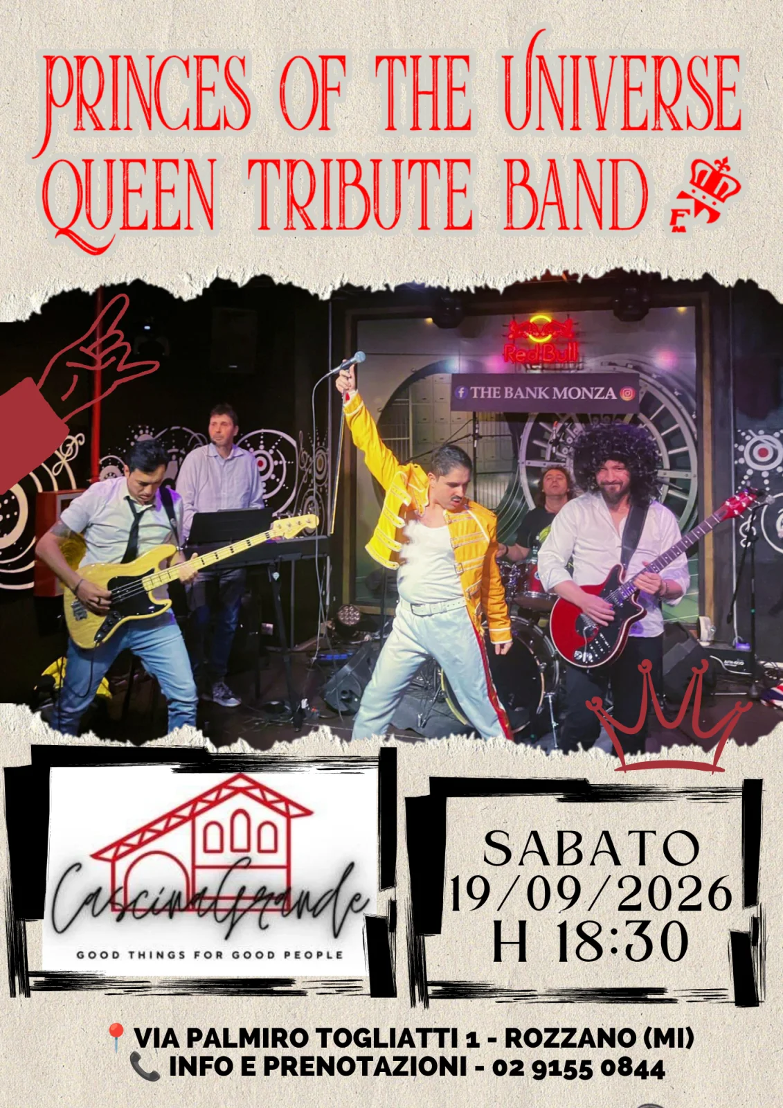 Evento Aperitivo con i Queen
