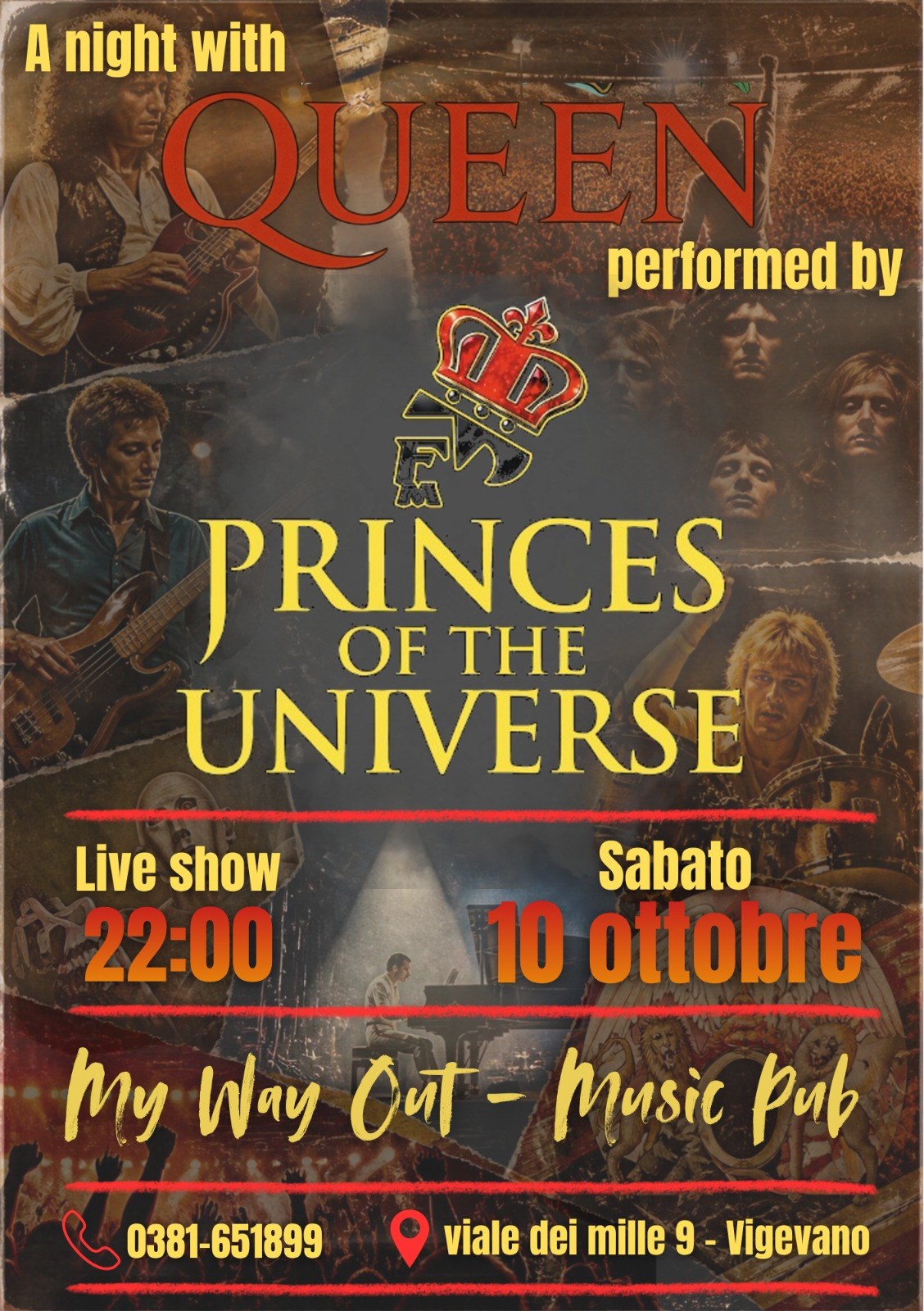 Evento A night with Queen