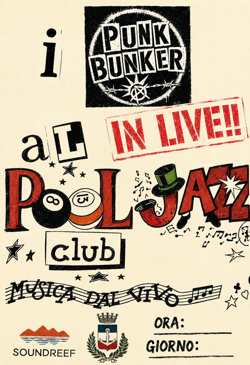 Locandina 1 tour Punk Bunker