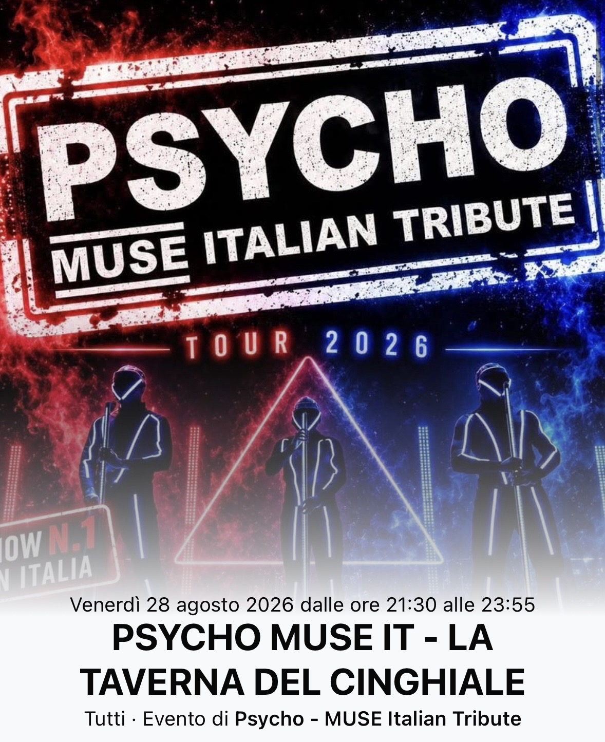Evento Psycho tour 2026