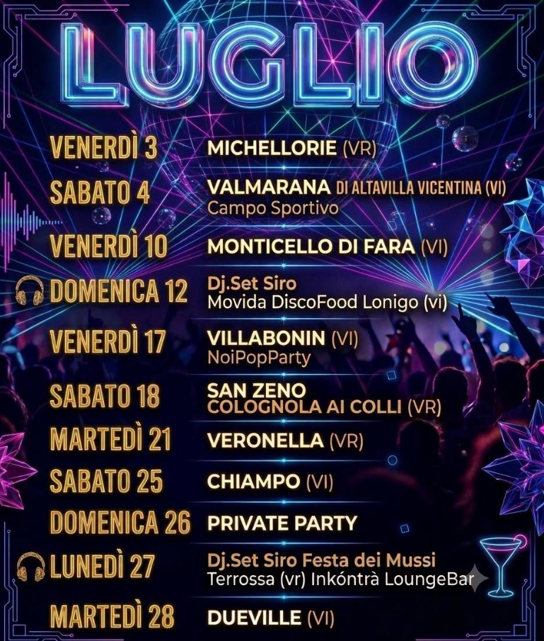 Locandina 1 tour DiscoInferno70