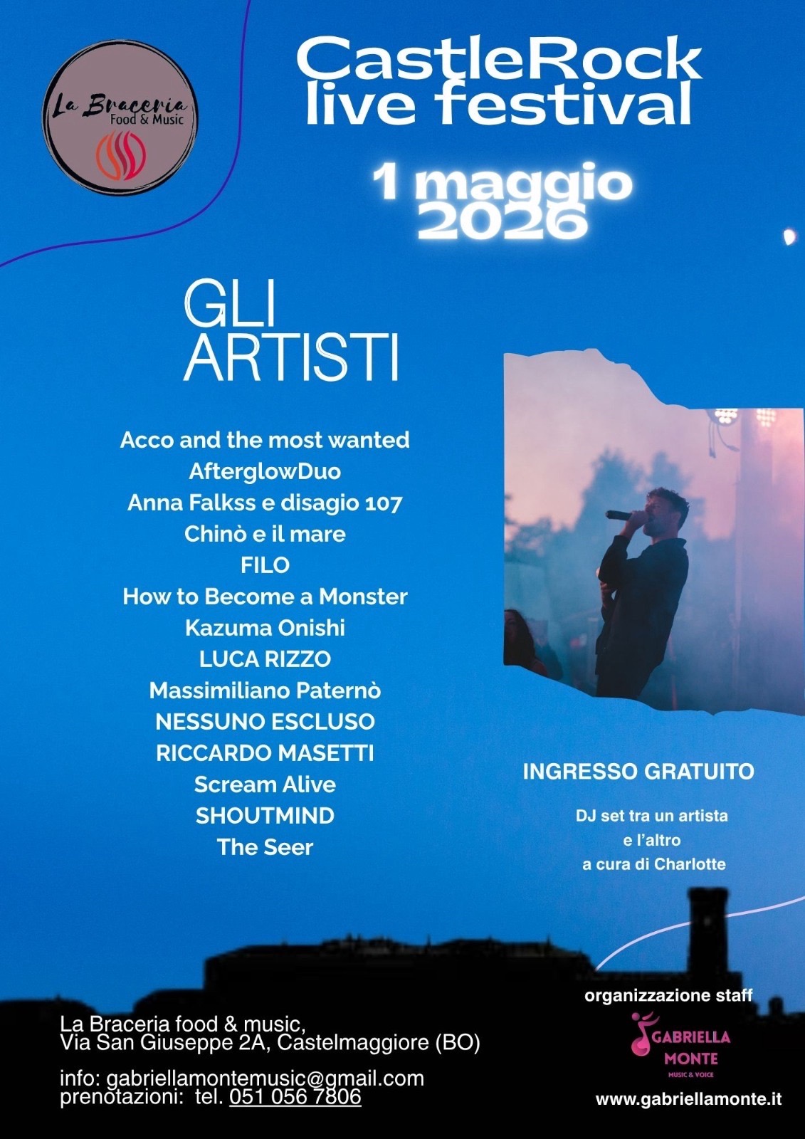 Evento castel maggiore Rock