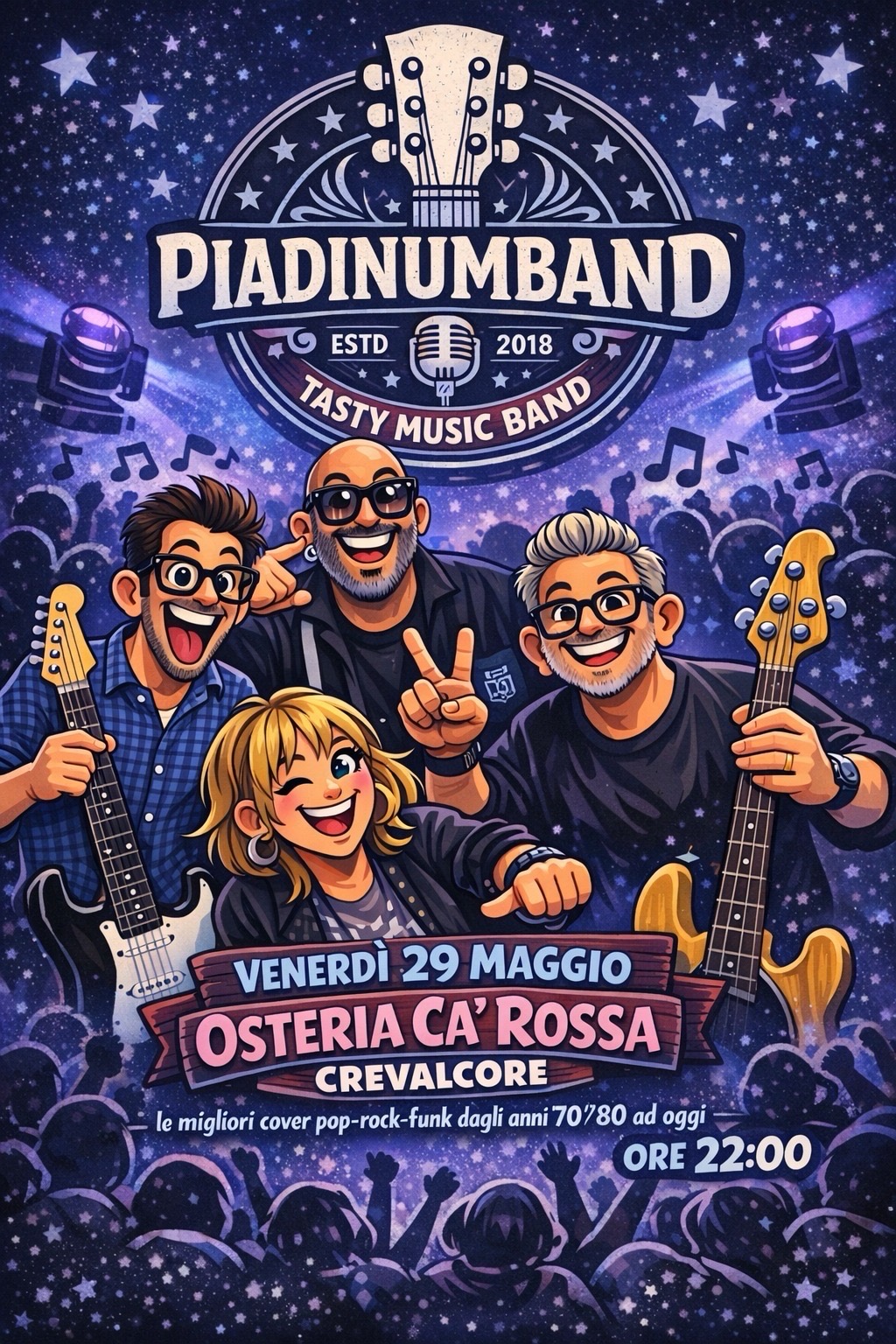 Evento PiadinumLive alla Ca’ Rossa