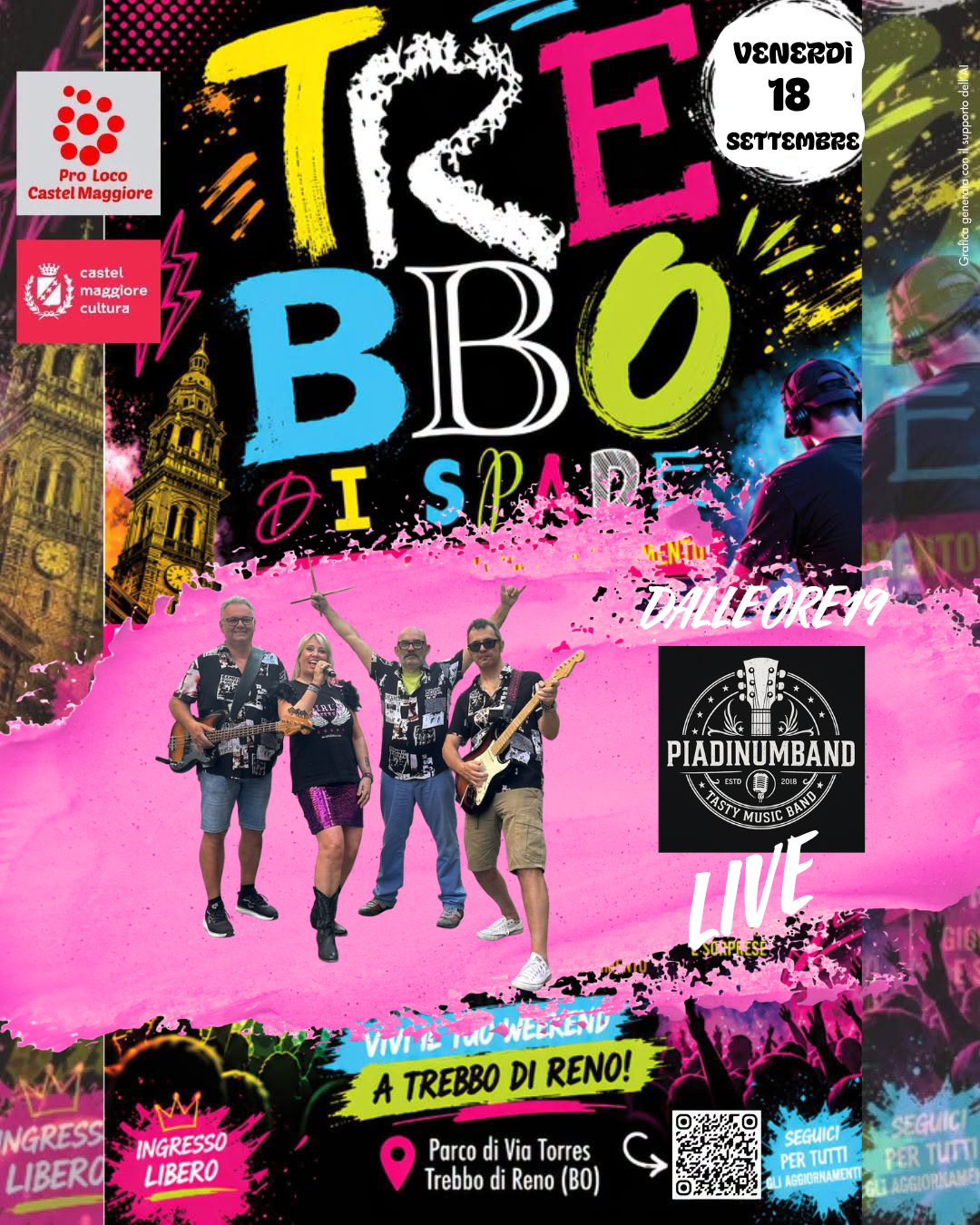 Locandina 2 tour PiadinumBand