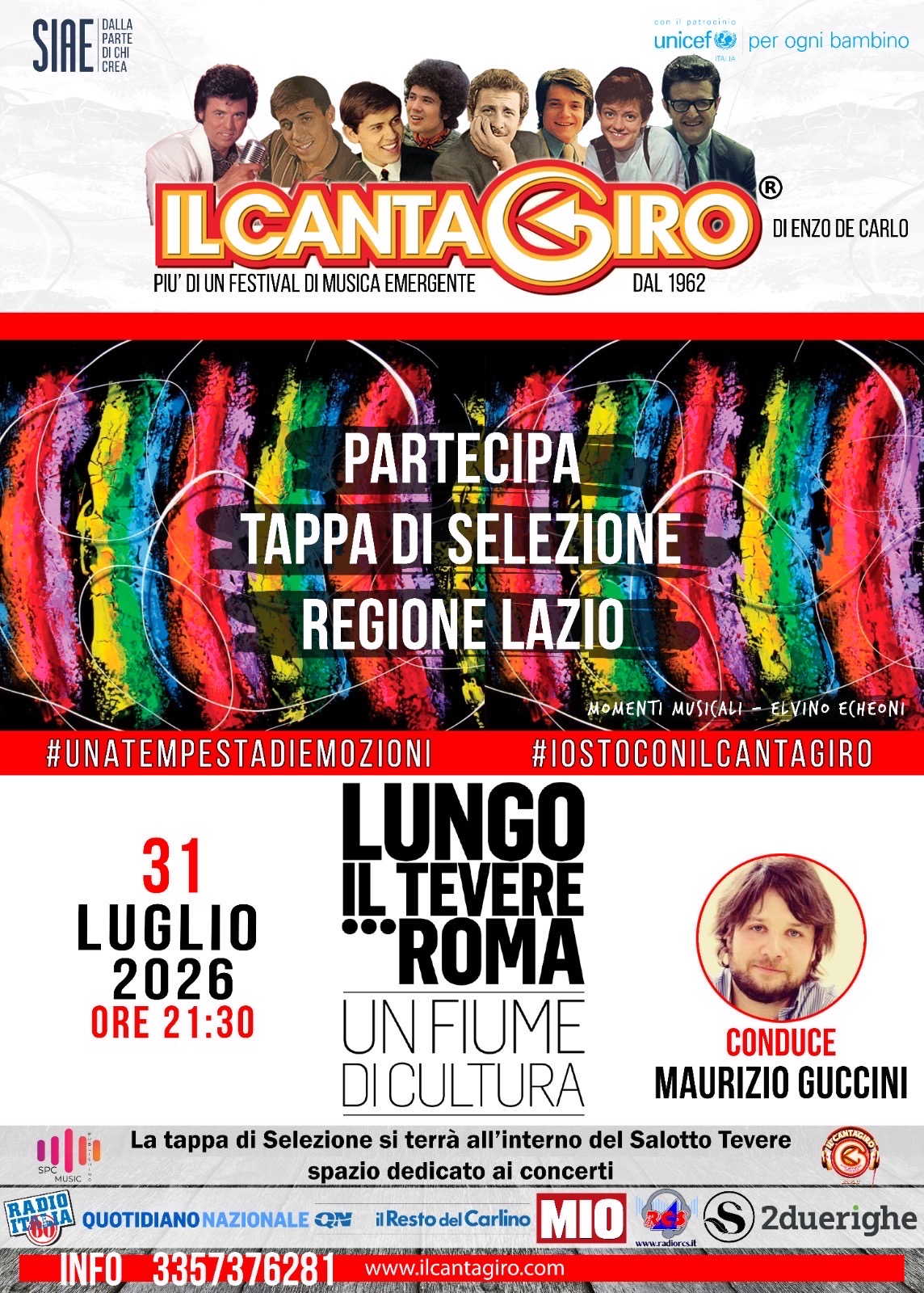 Evento Tappa selezione Cantagiro regione Lazio