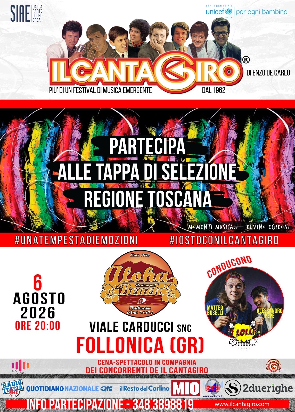 Evento tappa selezione regione Toscana