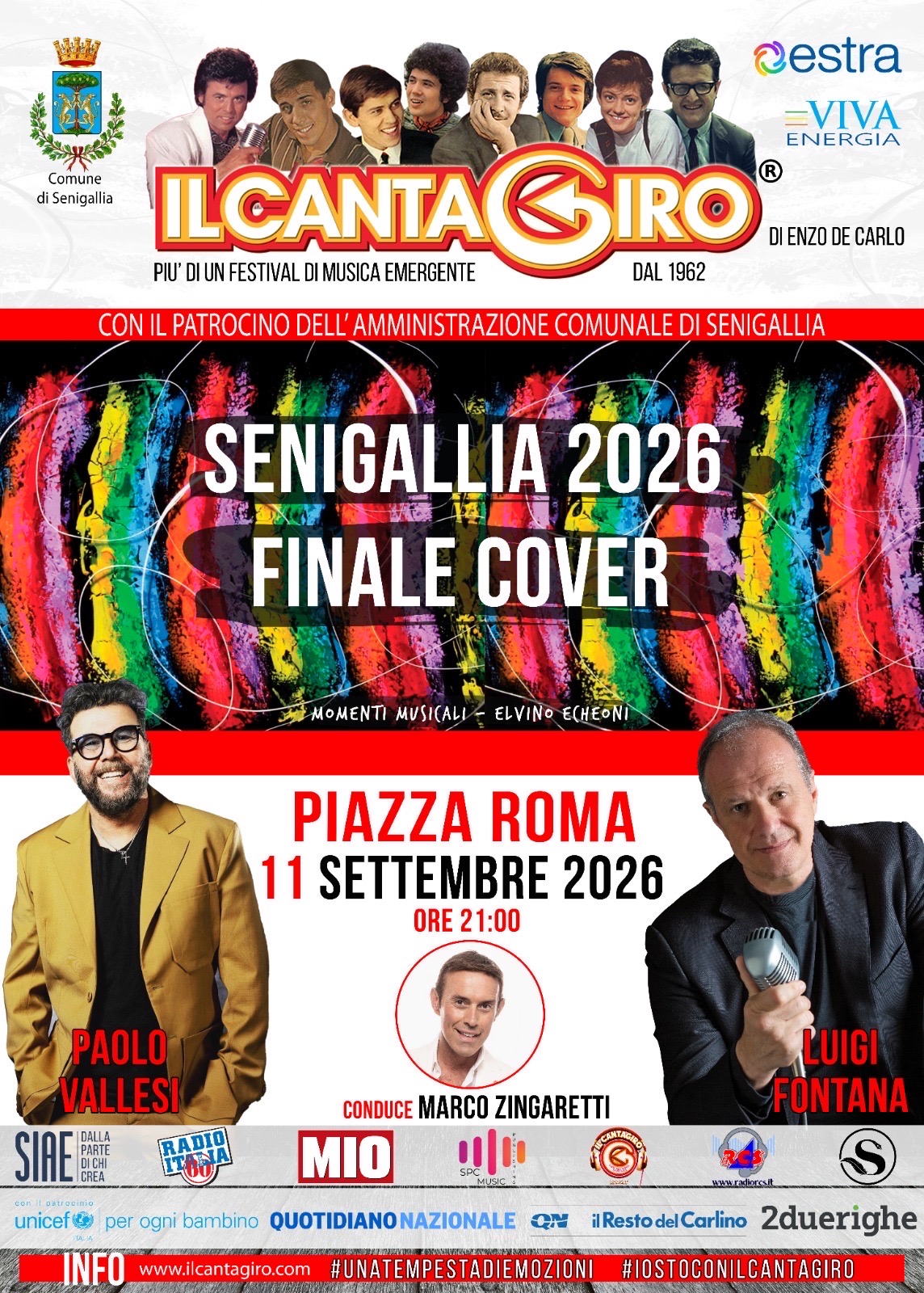 Evento Finale nazionale cover Cantagiro 2026