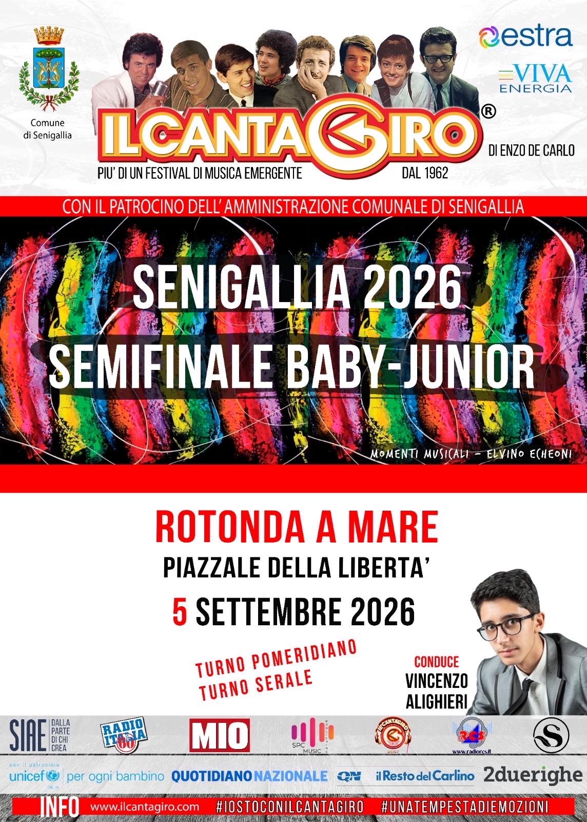 Evento Semifinale nazionale Cantagiro 2026 baby-junior