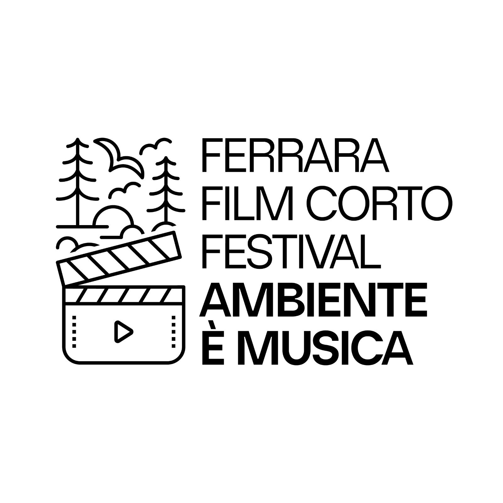 Logo Ferrara Film Corto Festival "Ambiente è Musica"